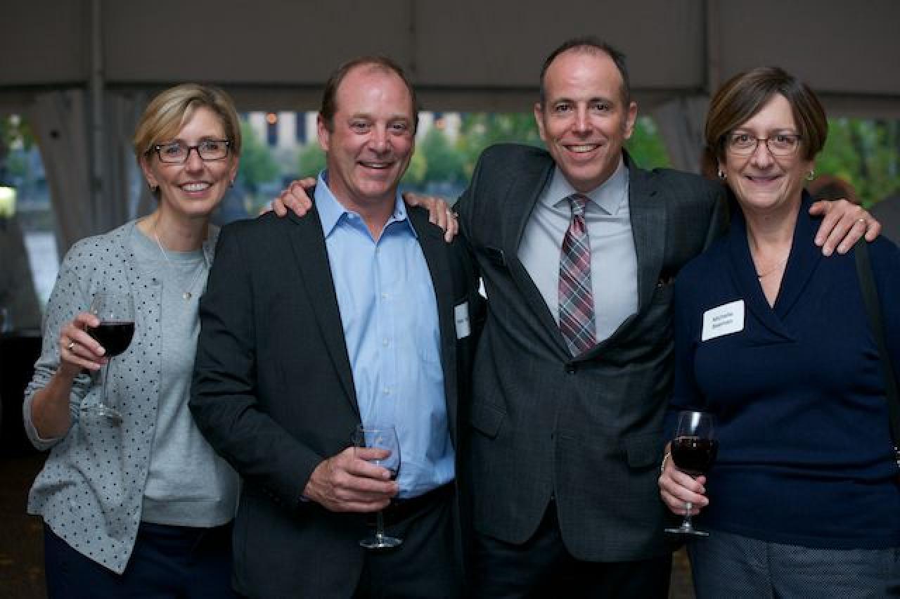 Guests with FMR Executive Director Whitney Clark. 