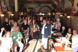 River Guardians at the 2018 Legislative Session Wrap-up Happy Hour.