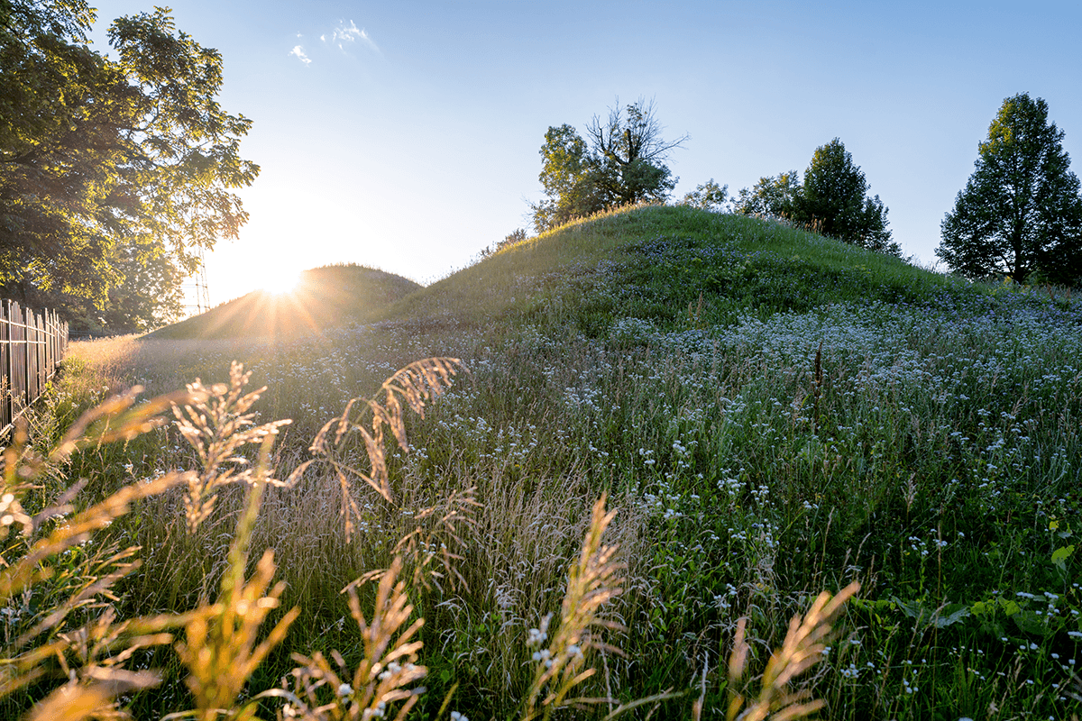 Indian mounds